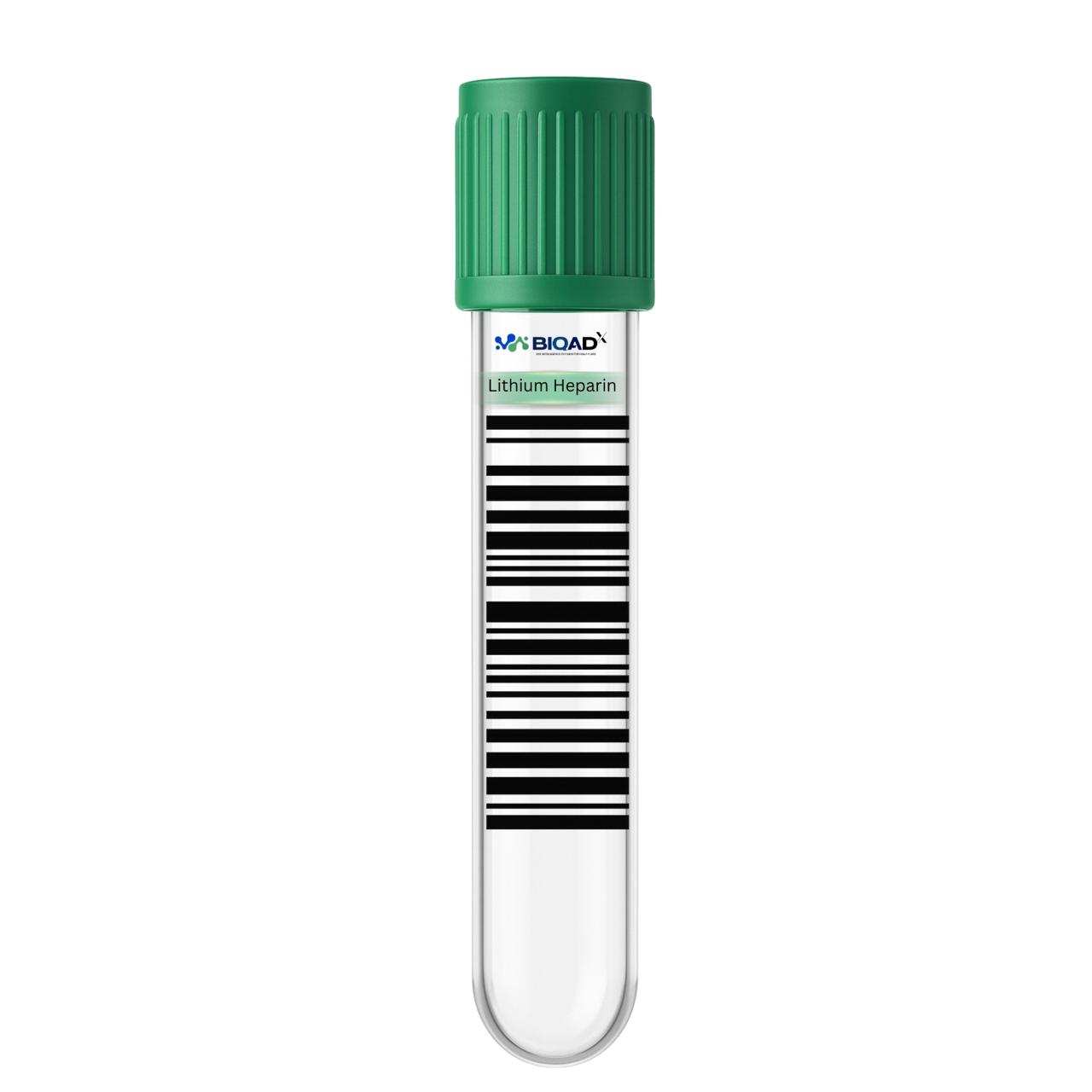 Tubionix™ Heparin Lithium (Light Green) Tube